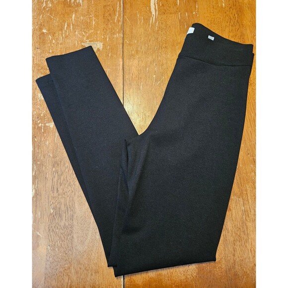 Vince Size Small Black Stitch Front Seam Stretch Legging Pant Womens Dress Pant - Picture 3 of 5